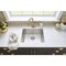 Hardware Resources 23" Lx18" Wx10" D Undermount 16 Gauge Handmade Stainless Steel Single Bowl Sink HMS175 - alternate 6